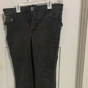 Abercrombie & Fitch gray high rise skinny jeans